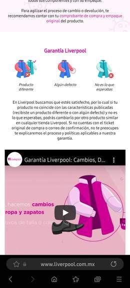 Arriba Imagen Devolucion Liverpool Ropa Abzlocal Mx