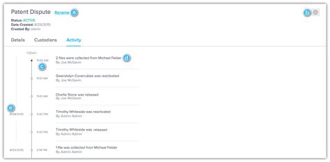 View Legal Hold Events Crashplan Help Center