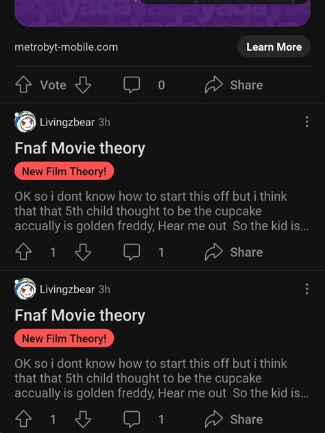 Fnaf Movie theory : r/GameTheorists