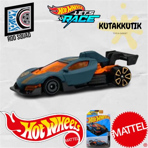 Jual Hot Wheels Mobil Balap Punk Rod No Abu Orange Lot F Rod Squad Shopee Indonesia
