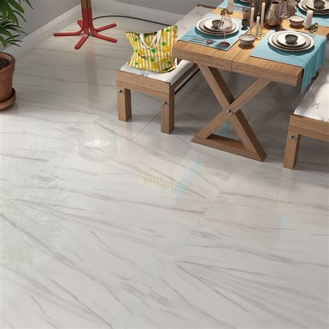 Carrara Venato Semi Polished Porcelain Tile X X White Porcelain