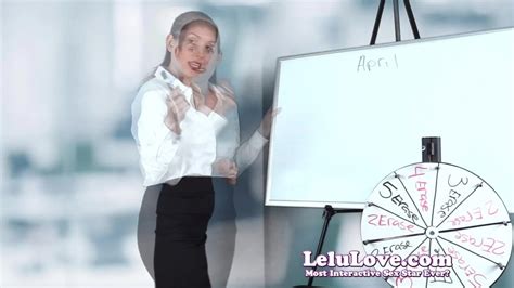 Lelu Love April 2019 Cum Schedule Homemade Porn By FapHouse XHamster