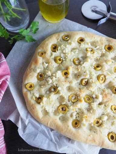 Przepis Na Focaccia Z Serem Feta I Oliwkami Przepis