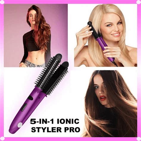 Instyler Ionic Styler Pro Ionic Hot Brush And Ceramic Flat Iron Modern Haircuts Braided