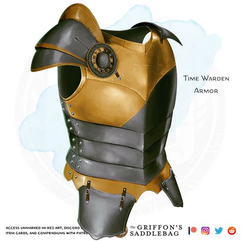 {the Griffon S Saddlebag} Time Warden Armor Armor Breastplate R Thegriffonssaddlebag