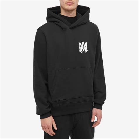 Amiri Ma Core Logo Hoodie Black End Se