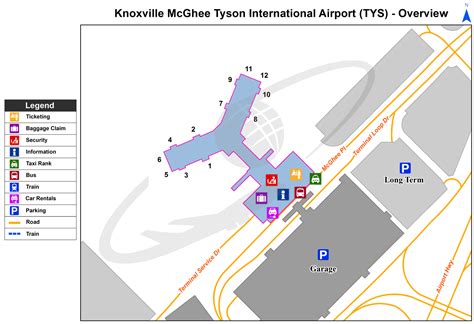 mcghee tyson airport tys tennessee