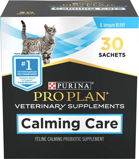 Amazon.com : Purina Pro Plan Veterinary Supplements Calming Care Cat ...