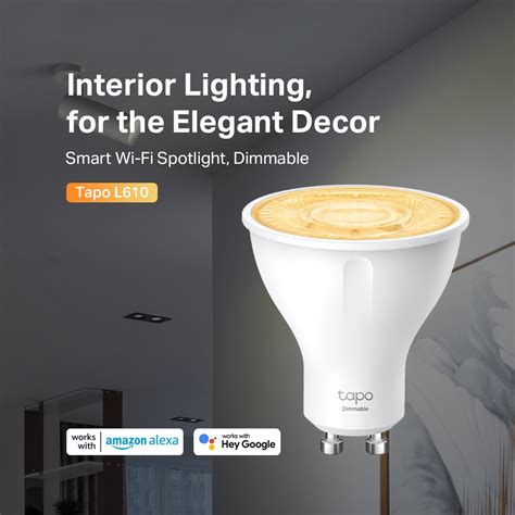 Tapo L610 Smart Wi Fi Spotlight Dimmable TP Link Singapore