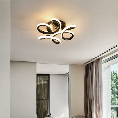 Goeco Plafonnier Led Lampe De Lustre Dia Cm W Lm Design