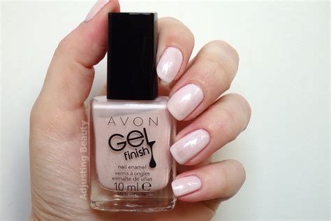 Review Avon Gel Finish Nail Enamels Sheer Nude Coral Pink Berry Lavender Adjusting Beauty