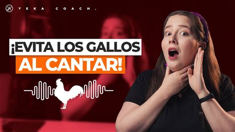 EVITA LOS GALLOS QUE SALEN AL CANTAR MEJORANDO TU TÉCNICA VOCAL CON