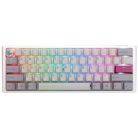 Buy Ducky One Mist Grey Mini Rgb Hot Swap Keyboard Cherry Red Dkon St Ruspdmiwhhc Pc