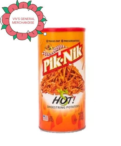 Pik Nik Hot Shoestring Potatoes 8 5 Oz 240g Lazada PH