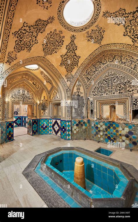 Interior View Of Sultan Amir Ahmad Bathhouse Aka Qasemi Bathhouse