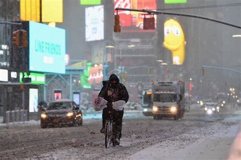 This could be one of New York City's top 5 snowstorms of all time