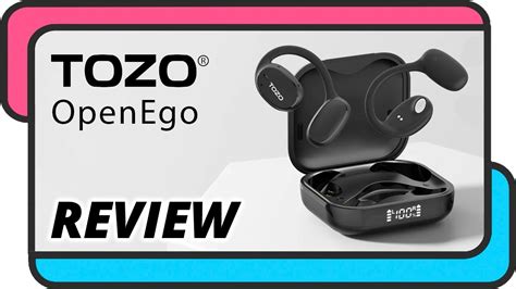 Tozo Openego Auriculares Tws Open Ear Review Youtube