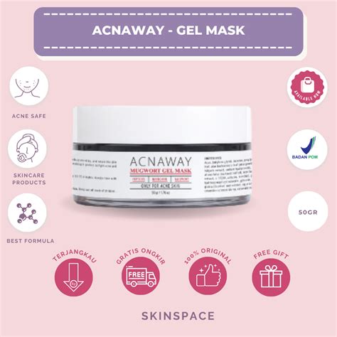 Jual Acnaway Mugwort Gel Mask Masker Gel Masker Mugwort Untuk