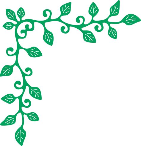 Vine Corner Border Svg 292 Svg File For Cricut