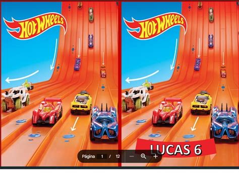 Revista De Colorir Hot Wheels Em Pdf Arquivos De Brinde
