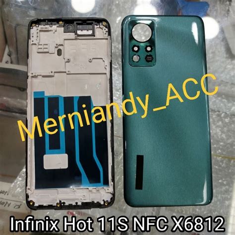 Jual Cessing Hausing Fullset Frame Lcd Infinix Hot S Nfc X Backdor Dan Frame Tulang Tengah
