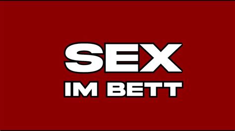 Sex Im Bett YouTube