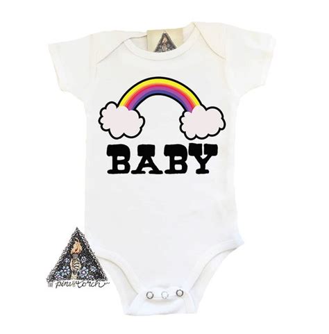 Rainbow Baby Custom Baby Onesie® Rainbow Baby Onesie Rainbow
