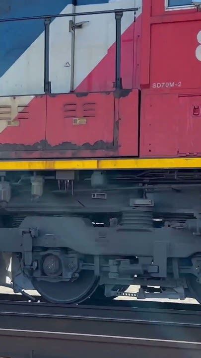 Canadian National Sd70m 2 Trails On Bnsf Grain Train Bnsf Train