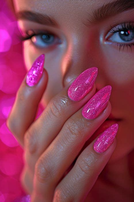 The Ultimate List Of Hot Pink Nails 2025 The Catalog By Celine