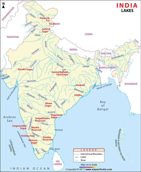 भारत की महत्वपूर्ण झीलें Important Lakes Of India
