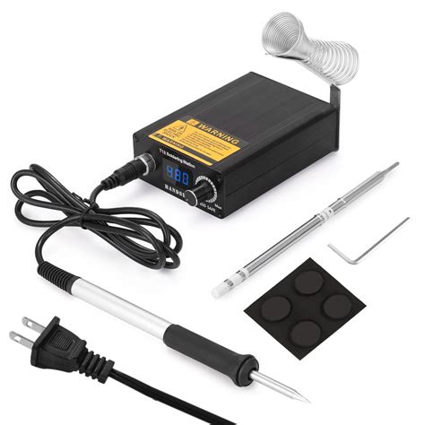 Handskit T12 Soldering Station Infrared 5Pin Electronics Soldering Iron ...