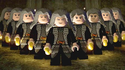 Denethor Ii Performs All Cutscenes In Lego The Lord Of The Rings