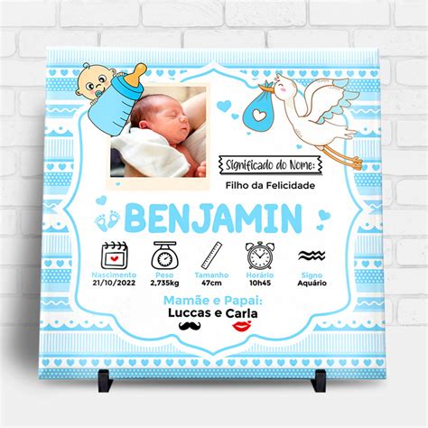 Arte Para Azulejo Personalizado Png - Arte para Azulejo Personalizado Nascimento - Menino e Menina