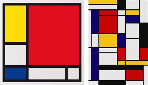 Piet Mondrian Obra De Arte - Piet Mondrian Obras De Arte - RETOEDU