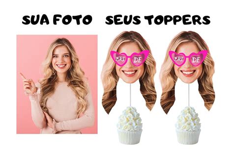 Decoração Despedida Solteira e Chá Lingerie Toppers Noiva