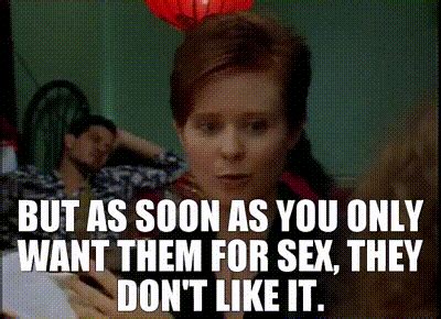 YARN But As Soon As You Only Want Them For Sex They Don T Like It Sex And The City 1998