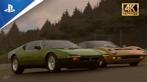 Gran Turismo 7 1971 De Tomaso Pantera Spa Circuit Historic Sports