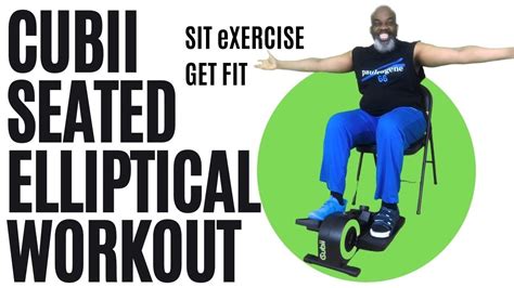 Cubii Seated Elliptical Workout 2 Injury Recovery Sit Pedal Your