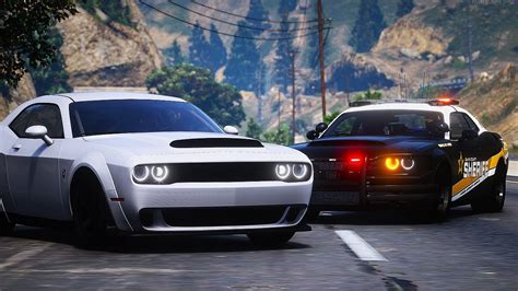 Trolling Cops In The NEW 2023 Dodge Demon 170 In Diverse Roleplay GTA