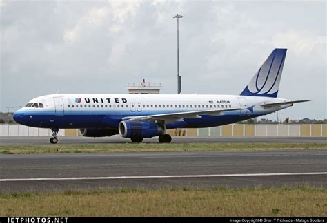 N407UA Airbus A320 232 United Airlines Brian T Richards JetPhotos