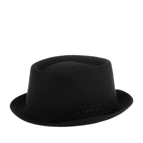 Шляпа поркпай STETSON 1691101 PORK PIE COTTON (черный) купить за 8990 ...