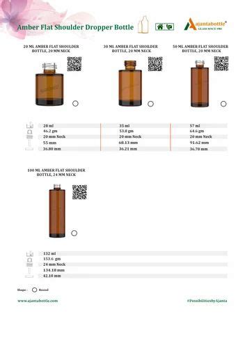 50 Ml Dropper Amber Glass Bottle 18 Mm Special Neck For Cosmetics At Rs 4 50 Piece In New Delhi