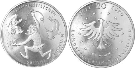 Deutschland Brd Germany Euro J Grimms M Rchen