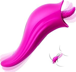 Amazon Tongue Toy For Women Rose Sex Toys Particles Tongue Accelerate Flapping Vibrator