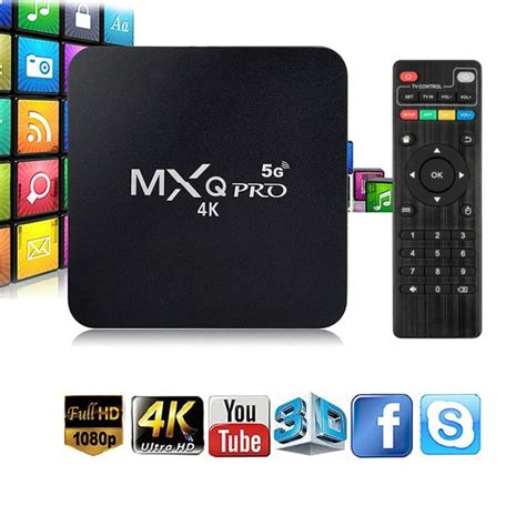 TV Box MXQ PRO 4K – 5G – Transforma Sua TV em SMART – Atacado – Utimix ...