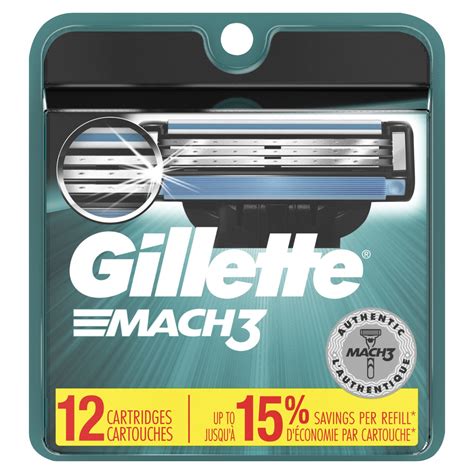 Gillette Mach3 Mens Razor Blades Walmart Canada