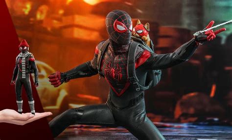 Miles Morales Sixth Scale Collectible Figure By Hot Toys Hot Toys Miles Morales Spiderman