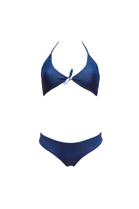 Knotty Bikini Stripes Souldaze Collection Sustainable Swimwear