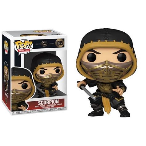 Фигурка Funko Pop Mortal Kombat Movie - Scorpion / Фанко Поп Мортал ...