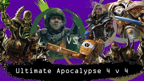 Dawn Of War Ultimate Apocalypse V Necrons Orks Imperial Guard Vs